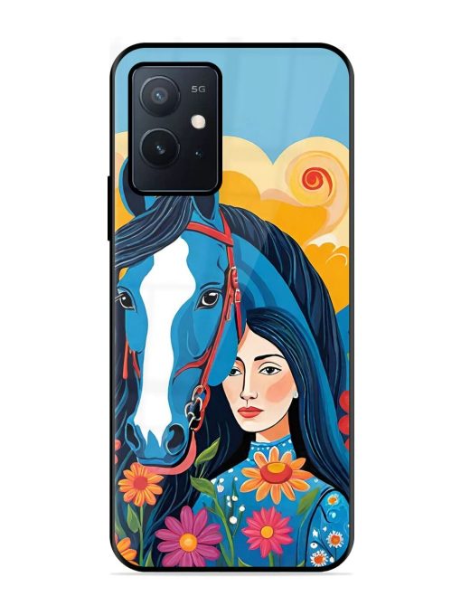 Equine Enchantment Glossy Soft Edge Case for Iqoo Z6 (5G) Chachhi