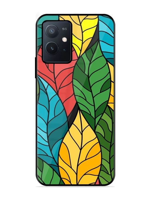 Foliage Fiesta Glossy Soft Edge Case for Iqoo Z6 (5G) Chachhi