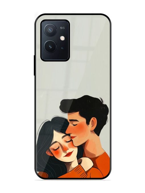 Craft Couples Glossy Soft Edge Case for Iqoo Z6 (5G) Chachhi