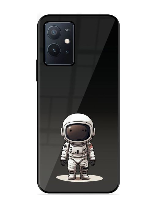 Neon Astronaut Glossy Soft Edge Case for Iqoo Z6 (5G) Chachhi