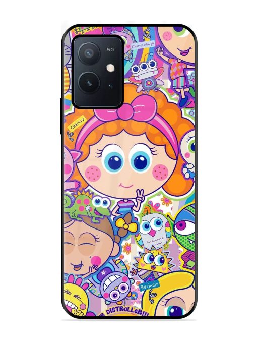 Distroller Friends Glossy Soft Edge Case for Iqoo Z6 (5G) Chachhi