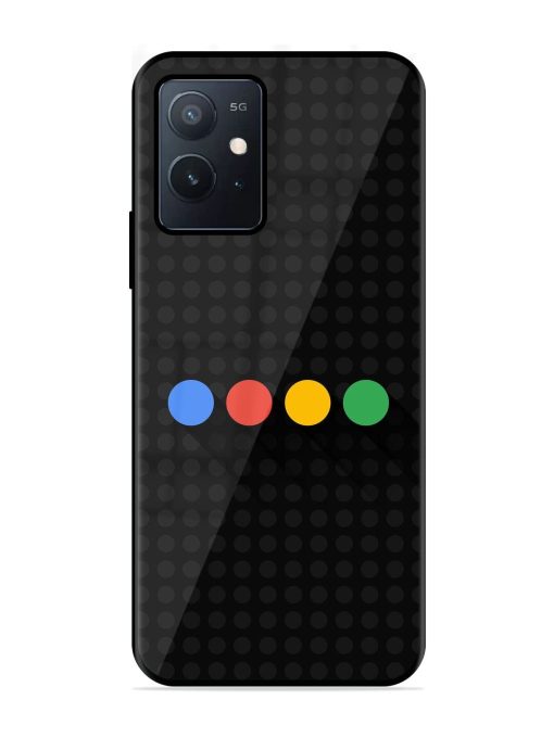 Google Dots Glossy Soft Edge Case for Iqoo Z6 (5G) Chachhi