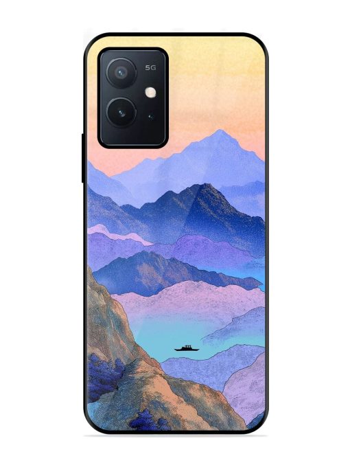 Mountain Mist Glossy Soft Edge Case for Iqoo Z6 (5G) Chachhi