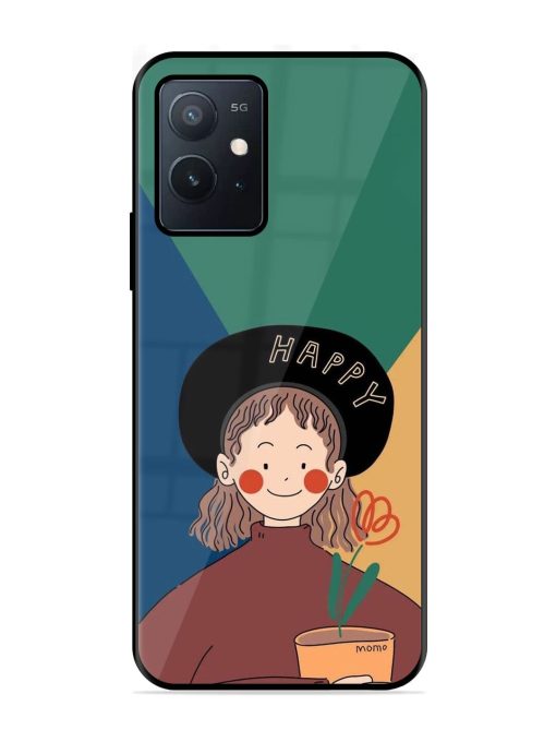 Happy Momo Glossy Soft Edge Case for Iqoo Z6 (5G) Chachhi