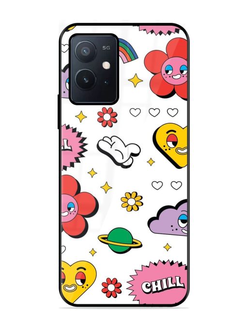 Whimsical Wonderland Glossy Soft Edge Case for Iqoo Z6 (5G) Chachhi