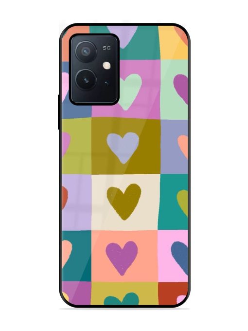 Box Of Hearts Glossy Soft Edge Case for Iqoo Z6 (5G) Chachhi