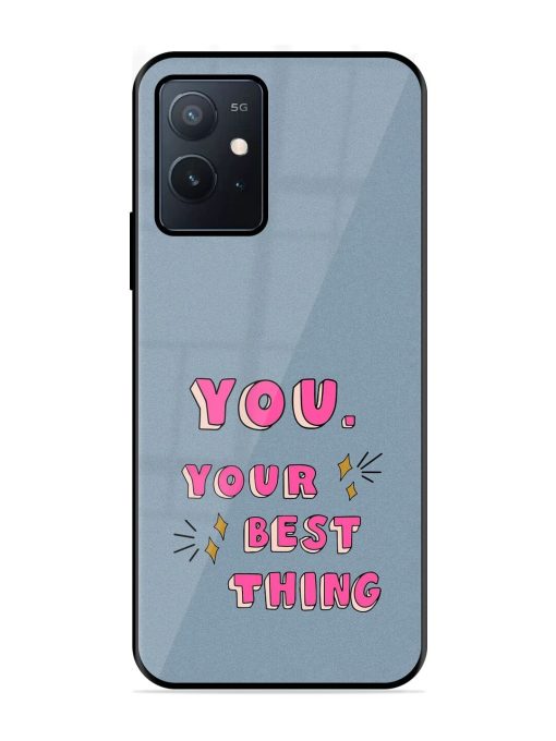 Self-Love Sparkles Glossy Soft Edge Case for Iqoo Z6 (5G)