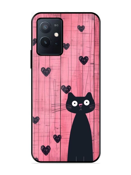 Feline Valentine'S Day Glossy Soft Edge Case for Iqoo Z6 (5G) Chachhi