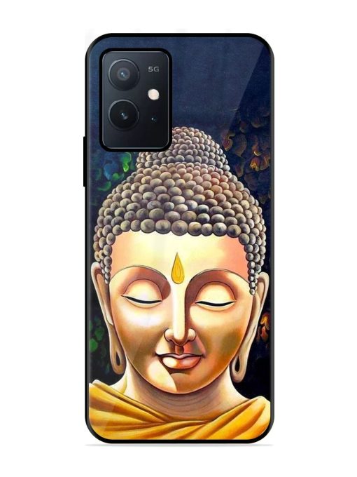 Buddha Face Glossy Soft Edge Case for Iqoo Z6 (5G) Chachhi