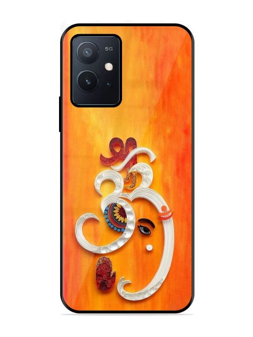 Ganesha In Quilling Art Glossy Soft Edge Case for Iqoo Z6 (5G)