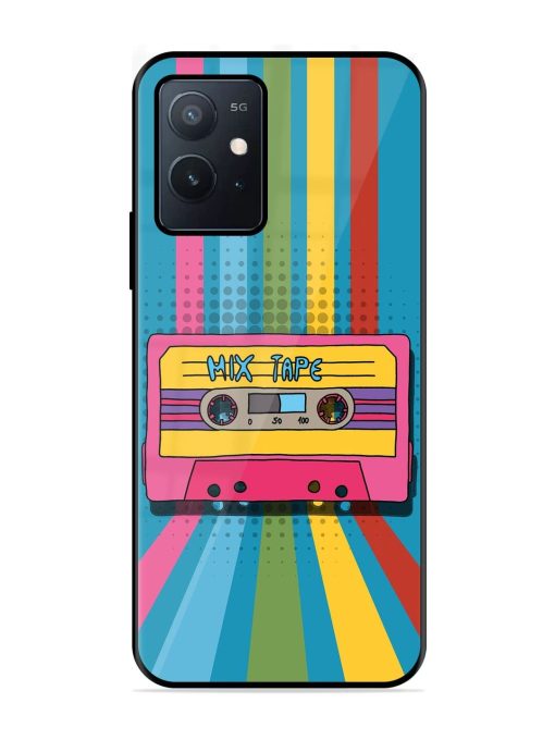 Retro Cassette Tapes Glossy Soft Edge Case for Iqoo Z6 (5G) Chachhi