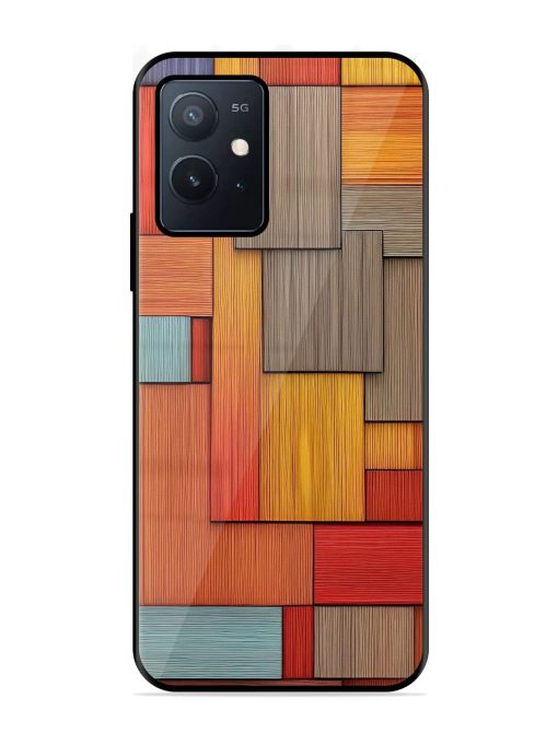 Woodsy Wonders Glossy Soft Edge Case for Iqoo Z6 (5G) Chachhi