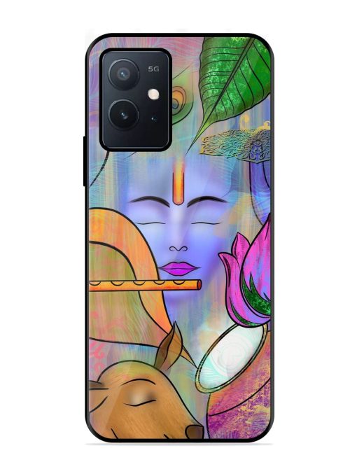 Divine Serenity Glossy Soft Edge Case for Iqoo Z6 (5G) Chachhi