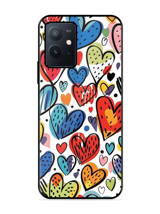 Heartfelt Harmony Glossy Soft Edge Case for Iqoo Z6 (5G) Chachhi