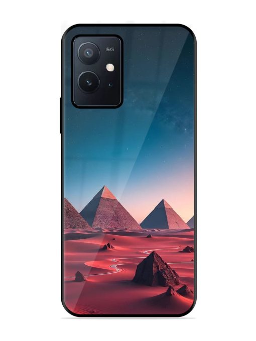 Ancient Wonders Sky Glossy Soft Edge Case for Iqoo Z6 (5G) Chachhi