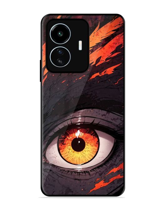 Inferno Gaze Glossy Soft Edge Case for Iqoo Z6 Lite Chachhi