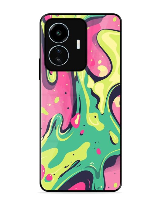 Gooey Grooves Glossy Soft Edge Case for Iqoo Z6 Lite Chachhi