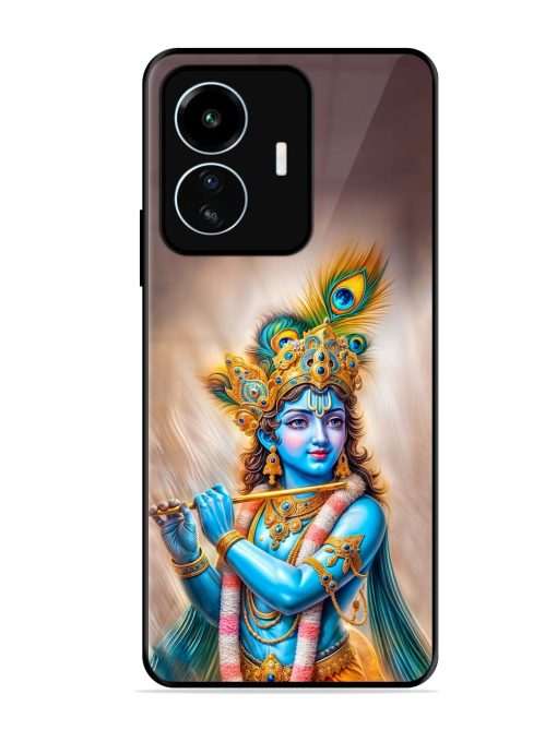 Divine Krishna Glossy Soft Edge Case for Iqoo Z6 Lite Chachhi