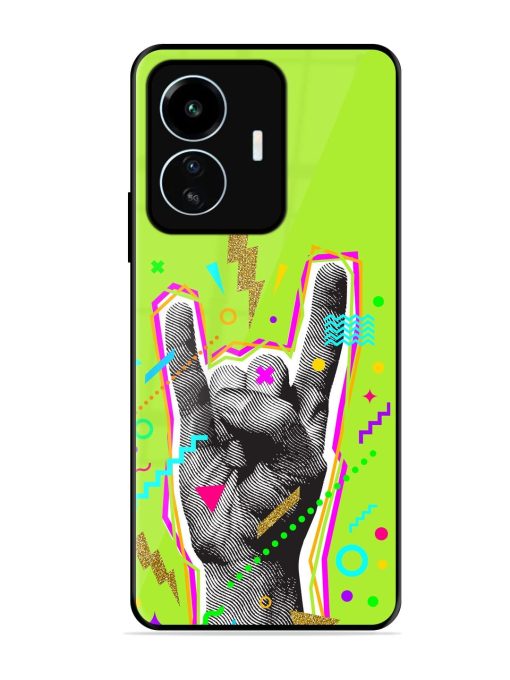 Neon Rock Glossy Soft Edge Case for Iqoo Z6 Lite Chachhi