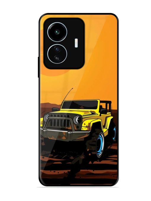 Sunset Cruise Glossy Soft Edge Case for Iqoo Z6 Lite Chachhi