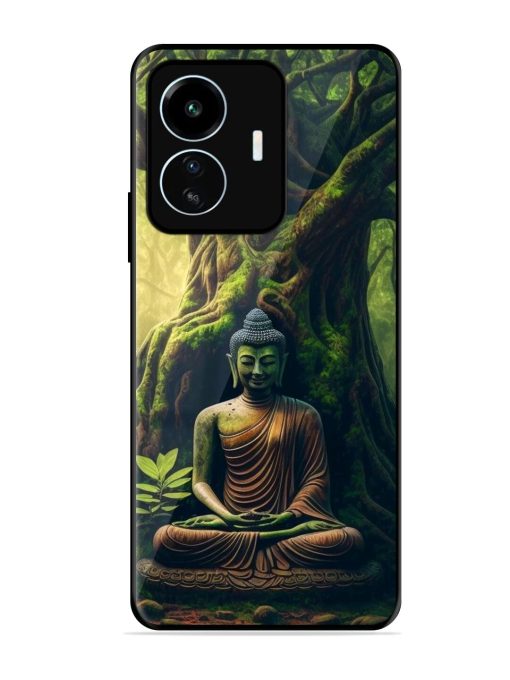 Green Buddha Art Glossy Soft Edge Case for Iqoo Z6 Lite