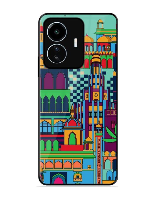 Indian Tapestry Glossy Soft Edge Case for Iqoo Z6 Lite Chachhi