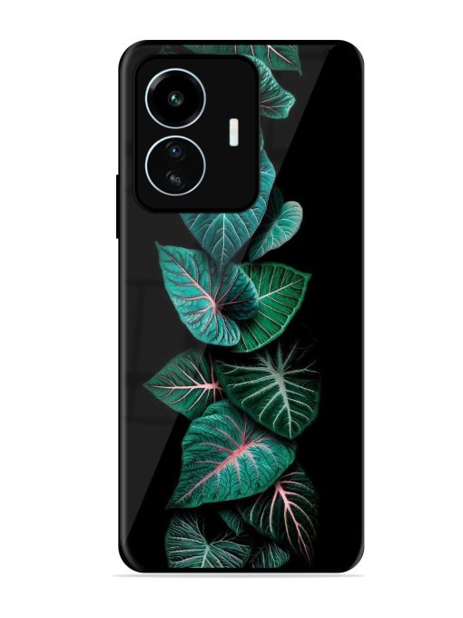 Emerald Elegance Glossy Soft Edge Case for Iqoo Z6 Lite Chachhi