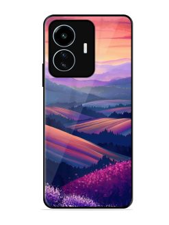 Twilight'S Embrace Glossy Soft Edge Case for Iqoo Z6 Lite