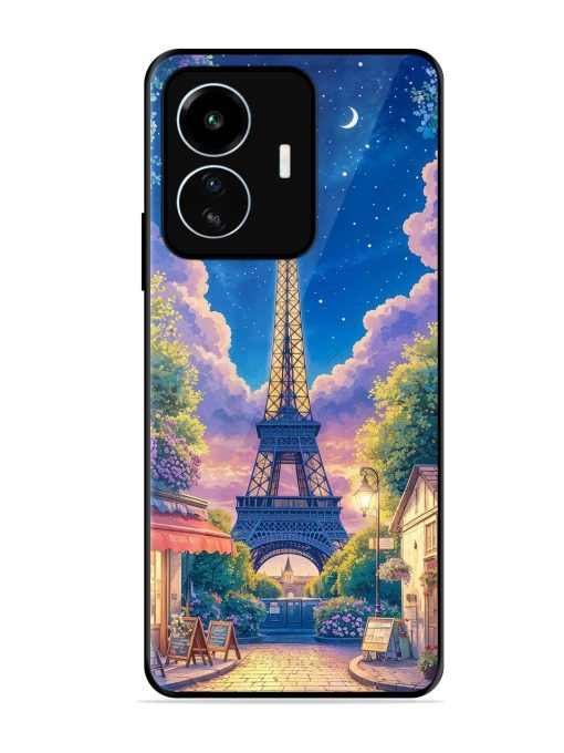 Twilight In Paris Glossy Soft Edge Case for Iqoo Z6 Lite Chachhi