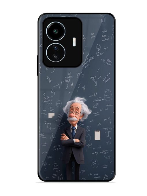 Albert Einstein Glossy Soft Edge Case for Iqoo Z6 Lite Chachhi