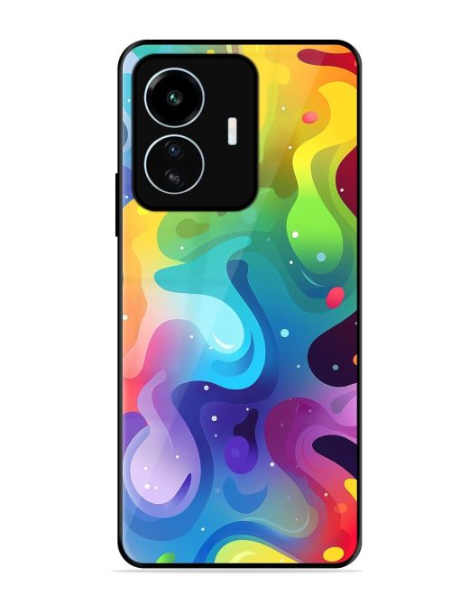 Rainbow River Glossy Soft Edge Case for Iqoo Z6 Lite Chachhi