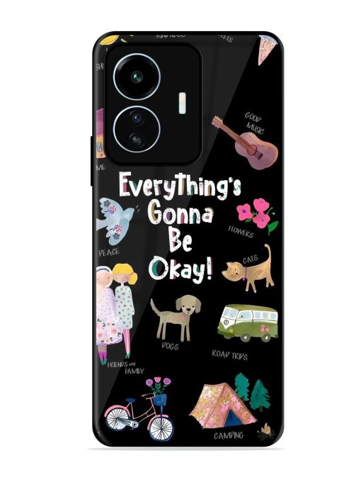 Everything'S Gonna Be Okay Glossy Soft Edge Case for Iqoo Z6 Lite Chachhi