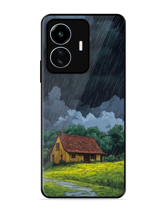 Rainy Day Retreat Glossy Soft Edge Case for Iqoo Z6 Lite Chachhi