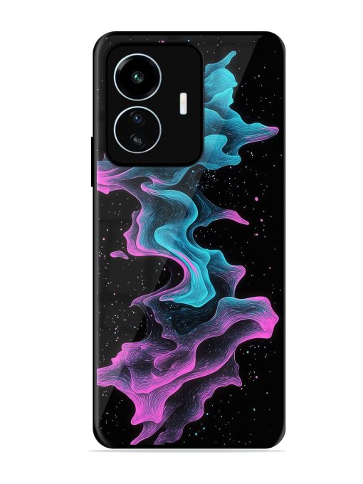 Cosmic Currents Glossy Soft Edge Case for Iqoo Z6 Lite Chachhi