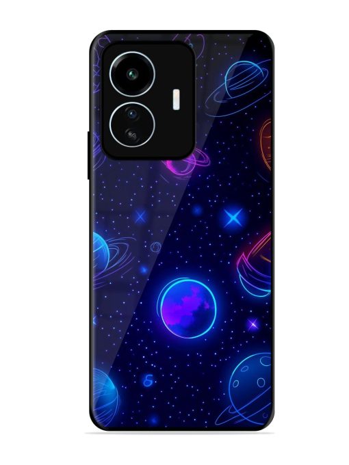 Neon Cosmos Glossy Soft Edge Case for Iqoo Z6 Lite Chachhi