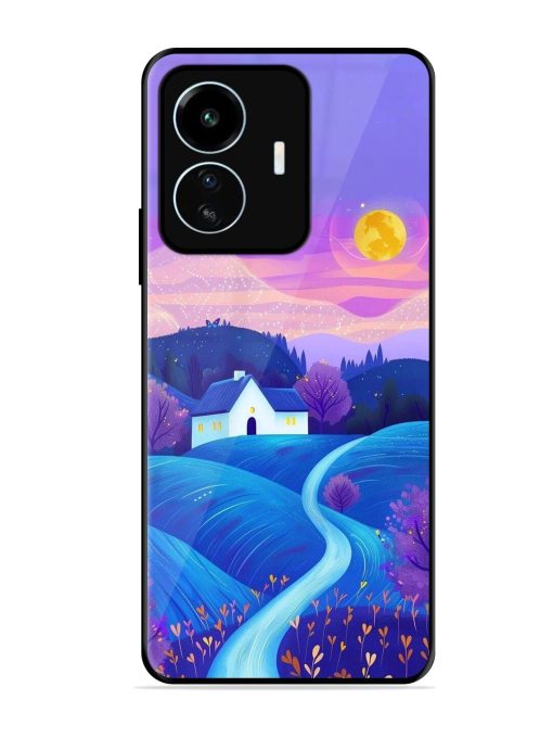 Moonlit Meadow Glossy Soft Edge Case for Iqoo Z6 Lite Chachhi