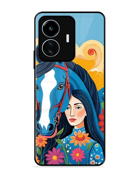 Equine Enchantment Glossy Soft Edge Case for Iqoo Z6 Lite Chachhi