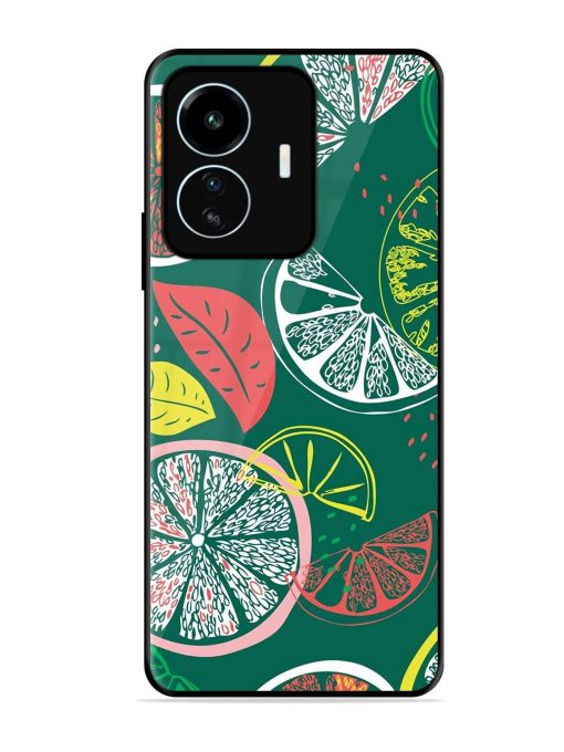 Citrus Symphony Glossy Soft Edge Case for Iqoo Z6 Lite Chachhi