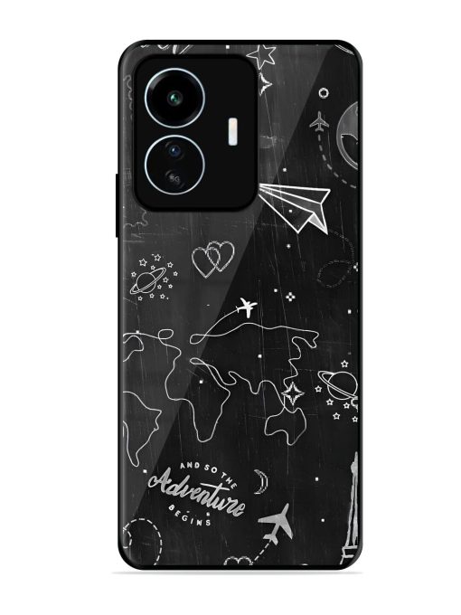 Wanderlust Sketchbook Glossy Soft Edge Case for Iqoo Z6 Lite Chachhi