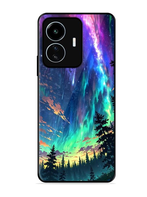 Cosmic Canvas Glossy Soft Edge Case for Iqoo Z6 Lite Chachhi