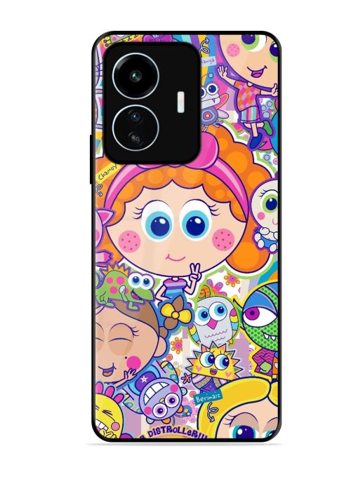 Distroller Friends Glossy Soft Edge Case for Iqoo Z6 Lite Chachhi