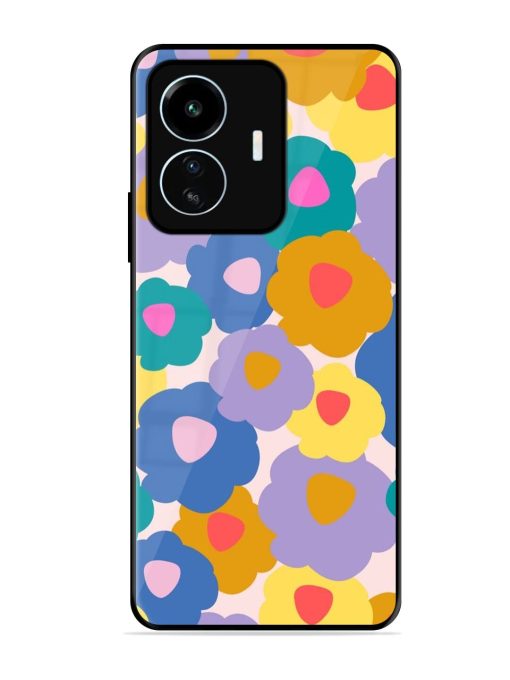 Flower Power Glossy Soft Edge Case for Iqoo Z6 Lite Chachhi