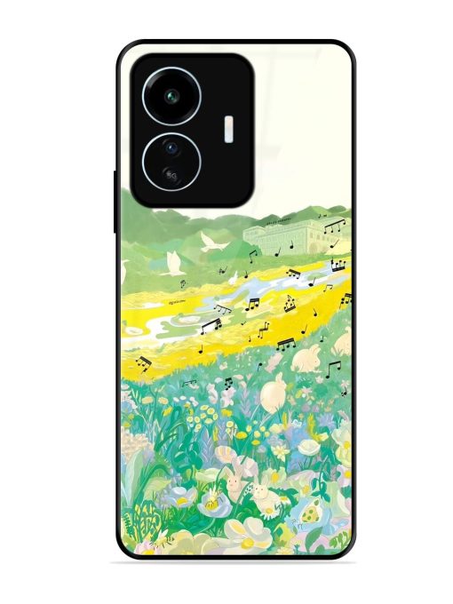 Melody In Bloom Glossy Soft Edge Case for Iqoo Z6 Lite Chachhi