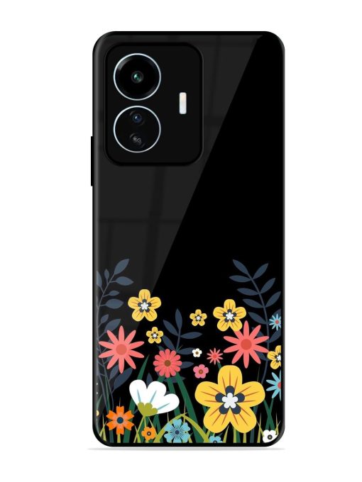 Floral Night Sky Glossy Soft Edge Case for Iqoo Z6 Lite Chachhi