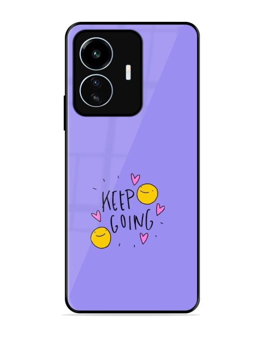 Smiling Through It All Glossy Soft Edge Case for Iqoo Z6 Lite Chachhi