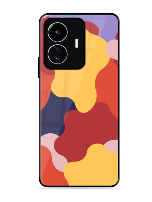 Gooey Color Chaos Glossy Soft Edge Case for Iqoo Z6 Lite Chachhi