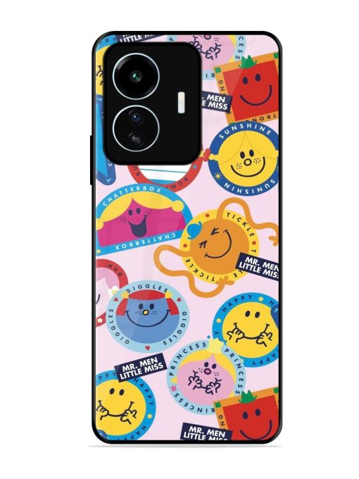 Whimsical Mr. Men & Little Miss Glossy Soft Edge Case for Iqoo Z6 Lite Chachhi