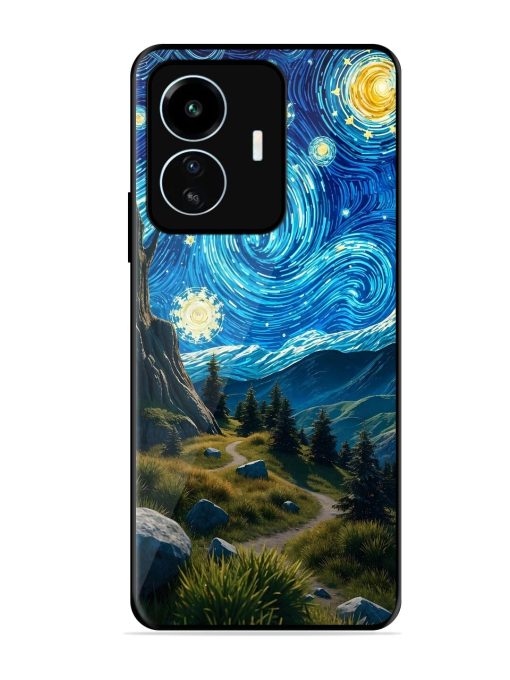 Starry Night In The Shire Glossy Soft Edge Case for Iqoo Z6 Lite Chachhi