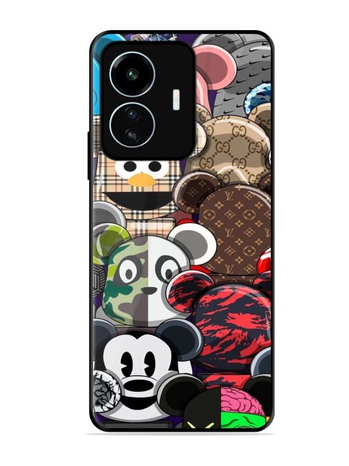 Streetwear Bearbrick Extravaganza Glossy Soft Edge Case for Iqoo Z6 Lite Chachhi