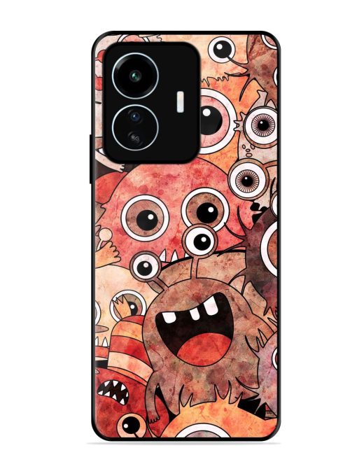 Monster Mash Glossy Soft Edge Case for Iqoo Z6 Lite Chachhi